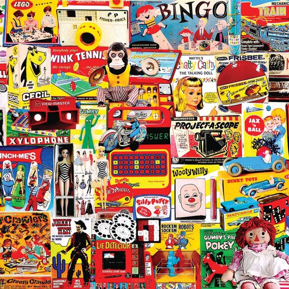 NEW White Mountain Puzzles - I Had One Of Those! - 1000 Piece Jigsaw Puzzle - Picture 2 of 9